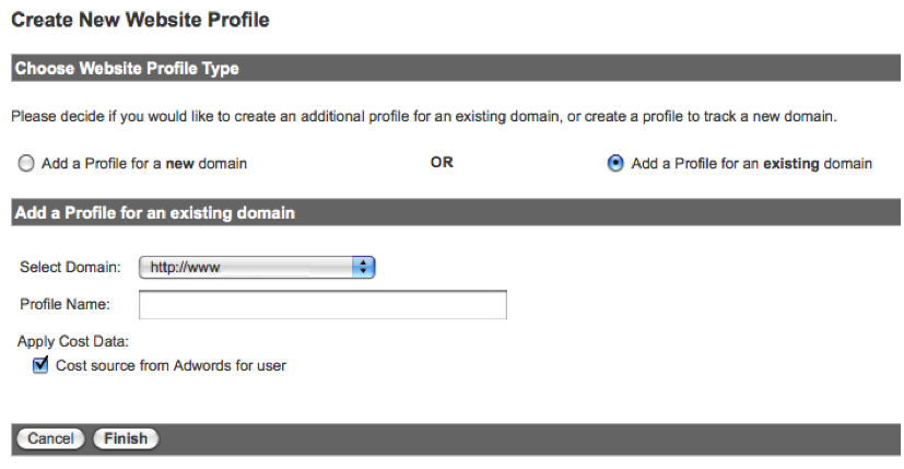 create new google profile