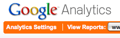 Google Analytics Settings