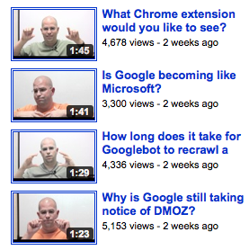 Matt Cutts Videos