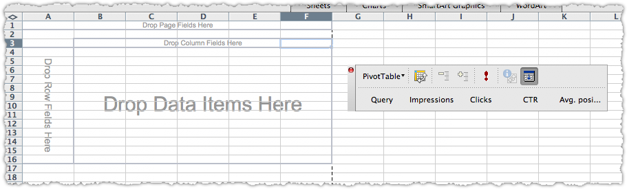 New Pivot Table