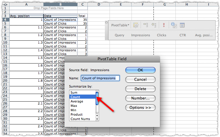 SEO Pivot Table How To