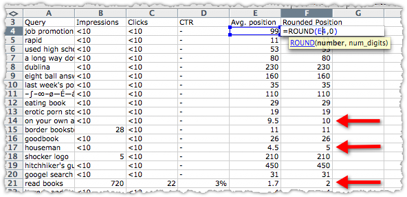 SEO Pivot Table How To