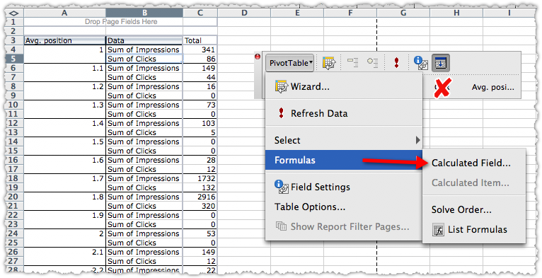 SEO Pivot Table How To