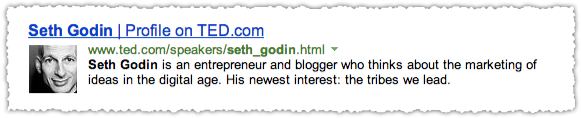 TED People Snippet for Seth Godin