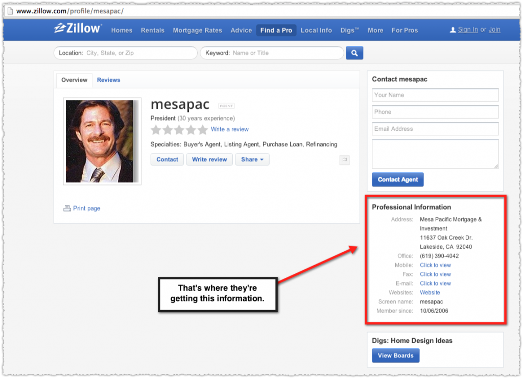 Zillow Structured Data Example