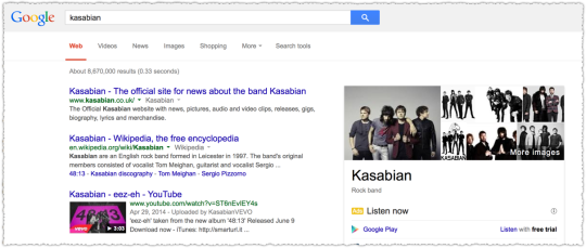 Kasabian Search Results