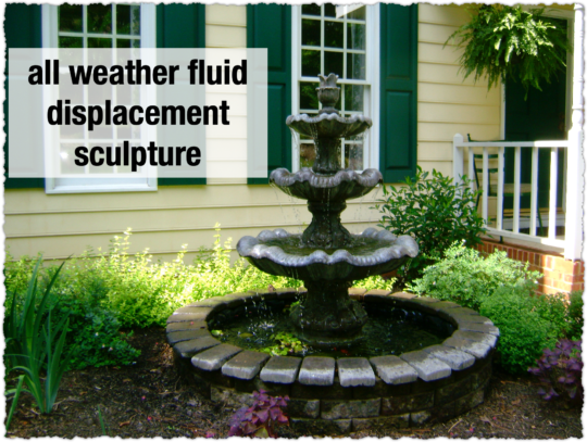All Weather Fluid Displacement Sculpture